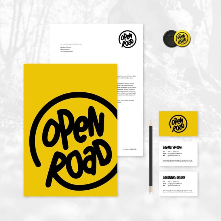 Open Road - Branding by Design & Grafikstudio KNODAN