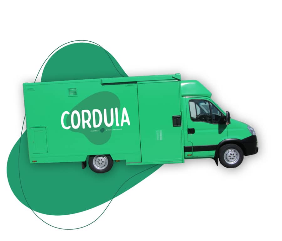 Cordula Foodtruck - Werbetechnik Design by Design & Grafikstudio KNODAN