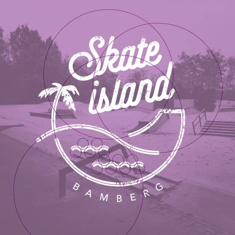Skate Island Bamberg - Logoentwicklung by Design & Grafikstudio KNODAN